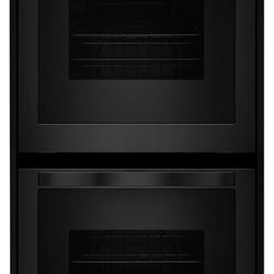 Whirlpool - 24" Built-In Double Electric Wall Oven - Black