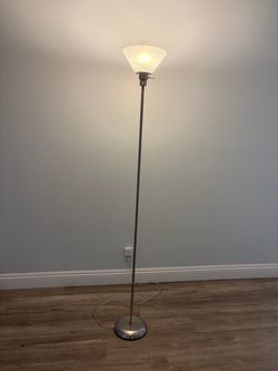 Torchiere Floor Lamp Brushed Nickel (UTC area)