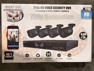 Night Owl 720p HD Video Security DVR