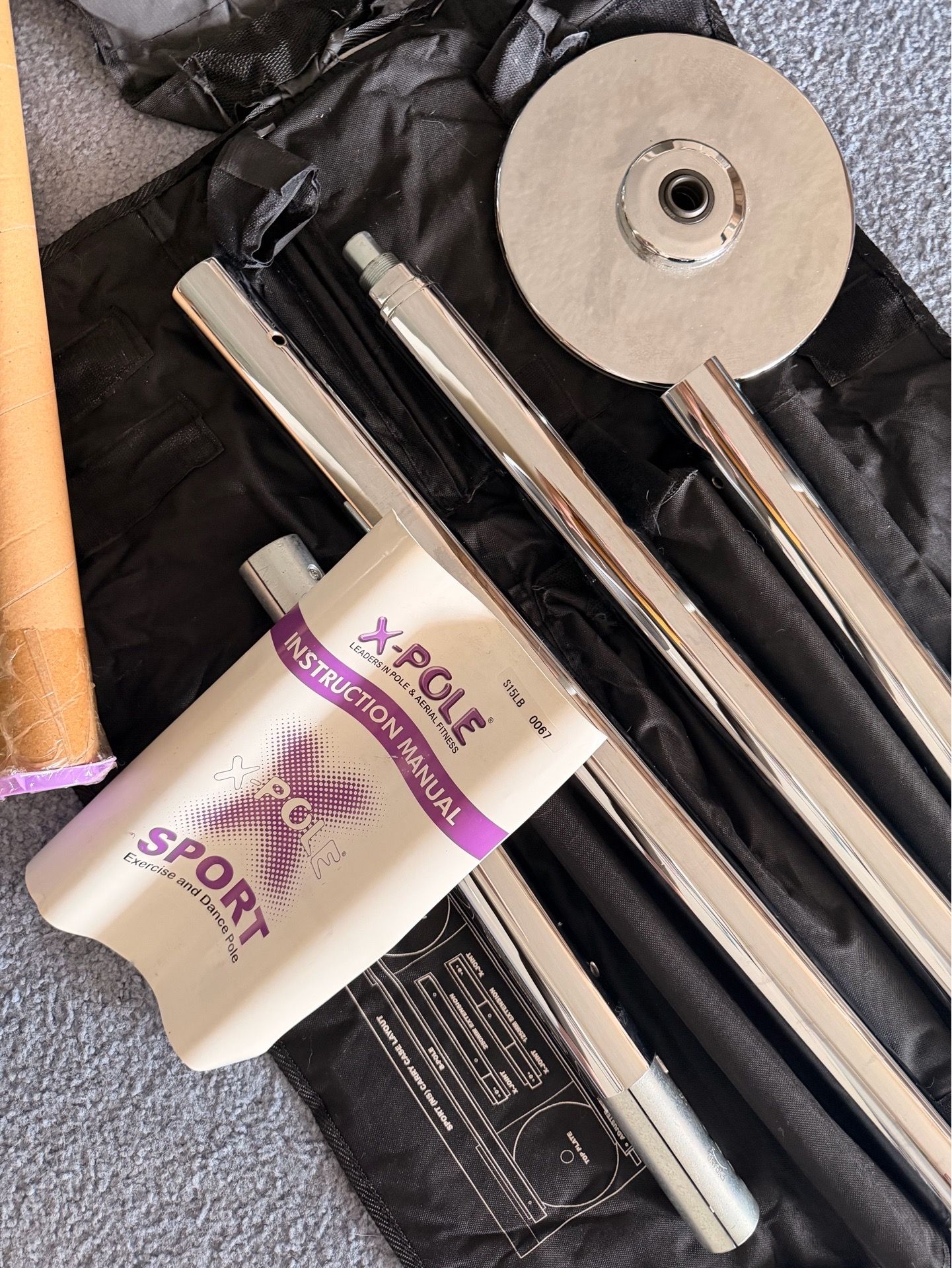 Xpole static and spinning