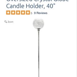 Crystal Candle Holder 