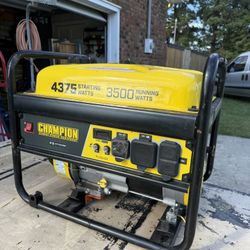 Champion 3500 Generator