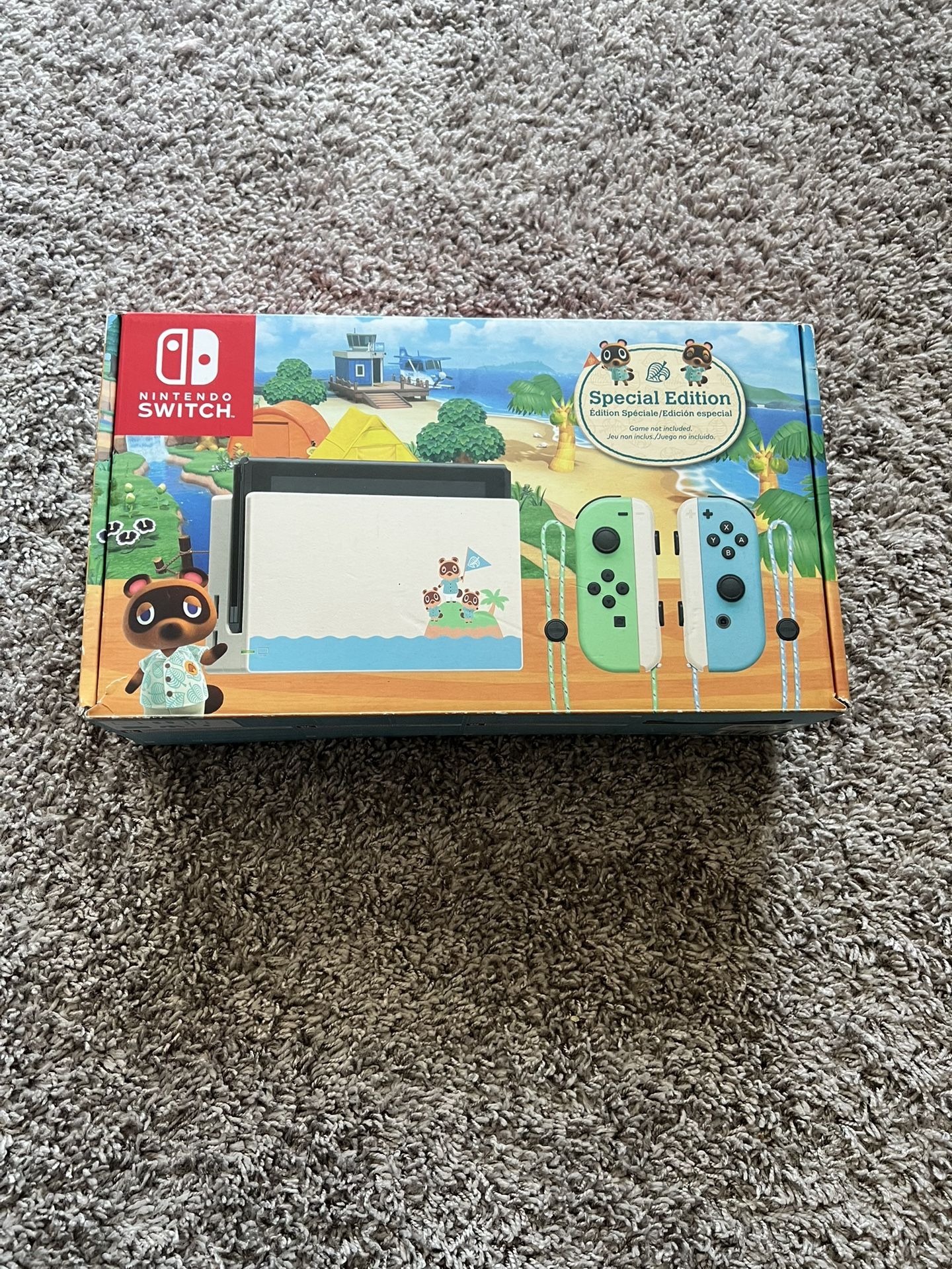 Nintendo Switch”Special Edition” With Animal Crossing Game