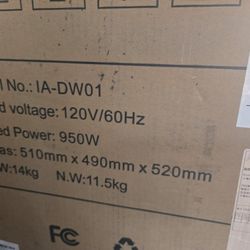 Iagreea Portable Dishwasher New