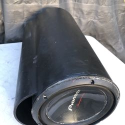 Pioneer 10 Inch Bazooka Bass Tube Subwoofer 