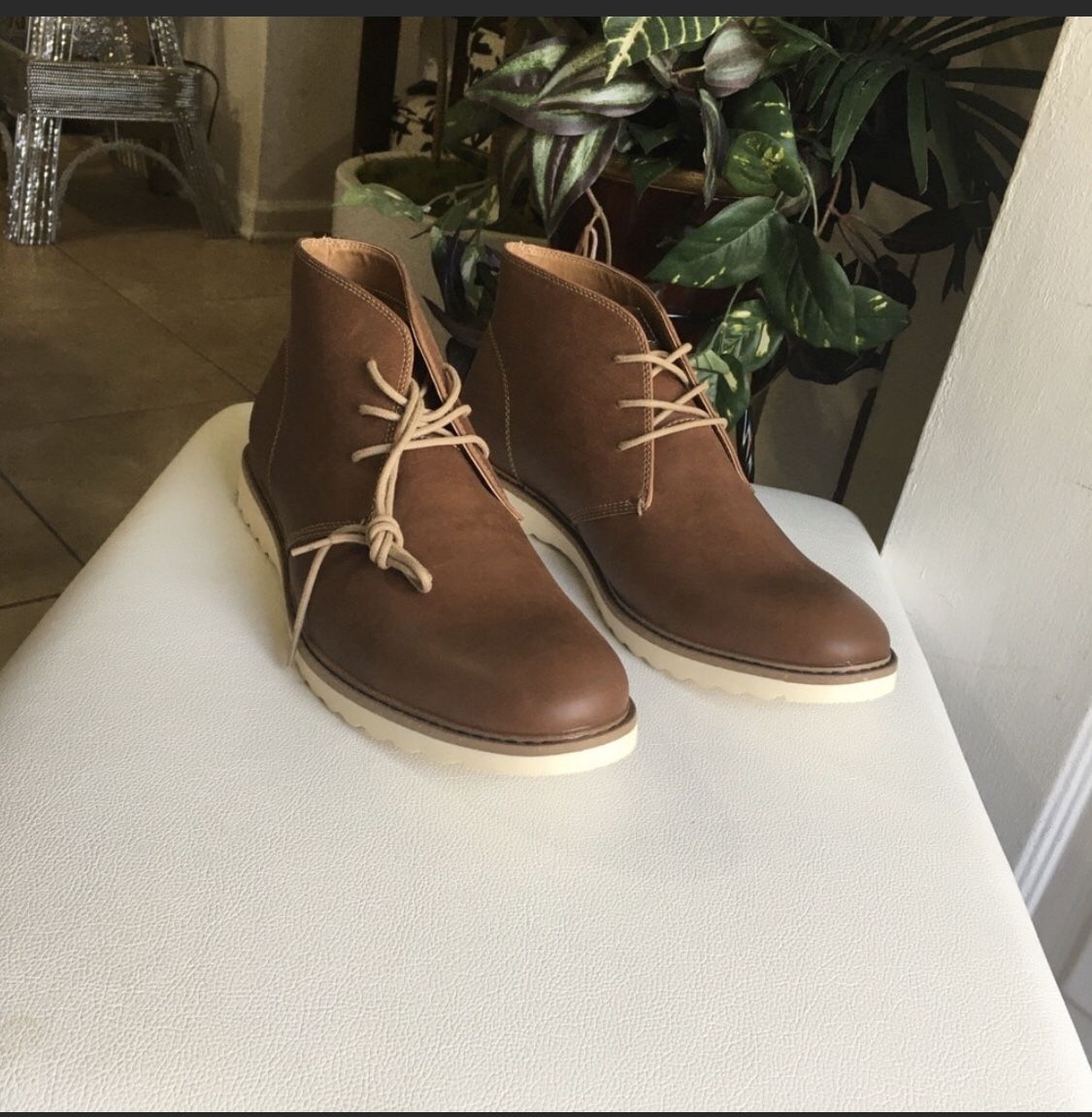 ALDO Laird men’s Chukka soft Leather Boots Size 10i