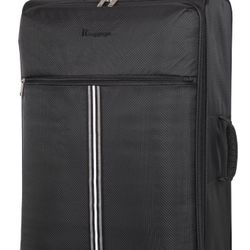 it luggage 22 GT Lite Ultra Lightweight Softside Carry On Luggage, Black 