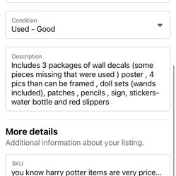 Harry Potter Lot