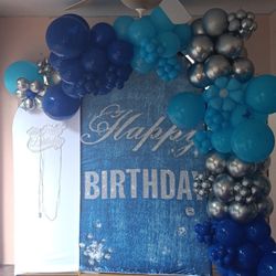 Balloon decorations for sale.