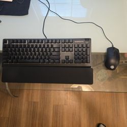 Steelseries Mouse And Keyboard 