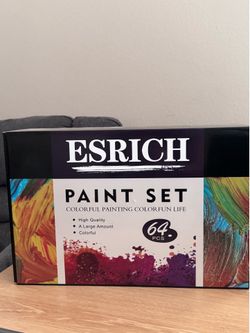 ESRICH Acrylic Paint Set, 64PCS