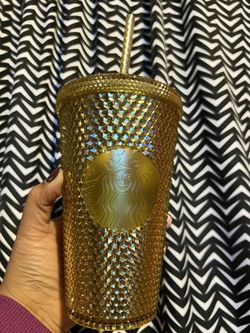 Starbucks 2020 Over Seas Gold Studded (grande)