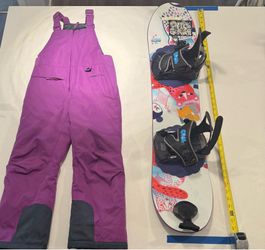 Kids Burton Snowboard + Snow Gear Bundle ❄️🏂