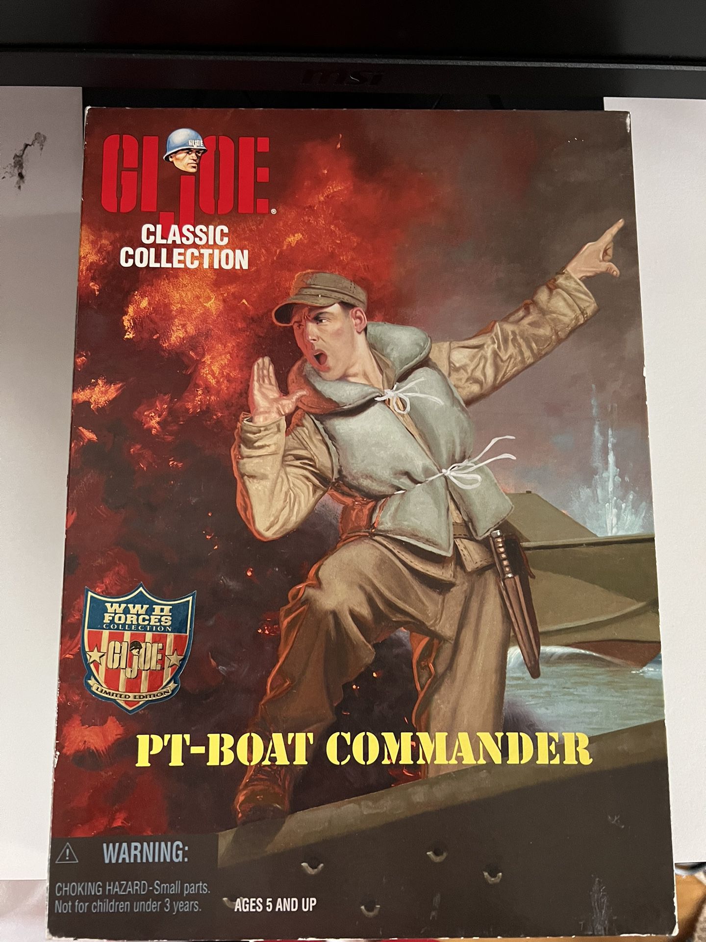 1997 GI Joe PT-Boat Commander Action Figure 