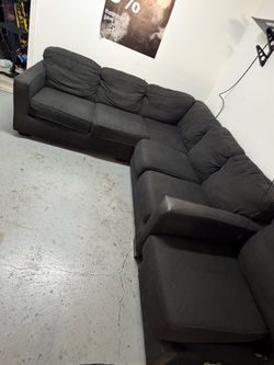 Sectional couch used as is