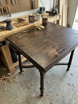 Antique Table for Sale with two chairs