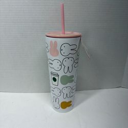 2026 miffy + Starbucks Stainless Steel Cold Cup 26 oz NEW