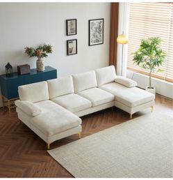 White sofa