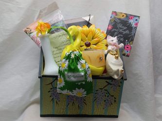 MOTHER'S DAY SUNFLOWER BASKET