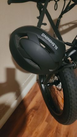 Electric Bike with helmet