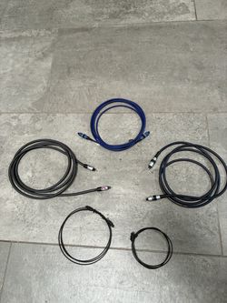 Audio cables optical