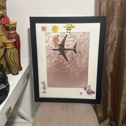 Walls Picture Fram Nice Airplane Jet