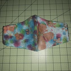 Tie dye style butterfly handmade face covers w pocket