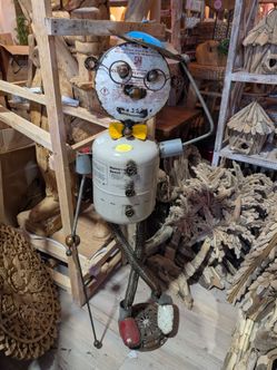 Recycle metal Art