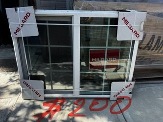 Preciosa ventana nueva para nueva construcción milgard size 47.5x35.5