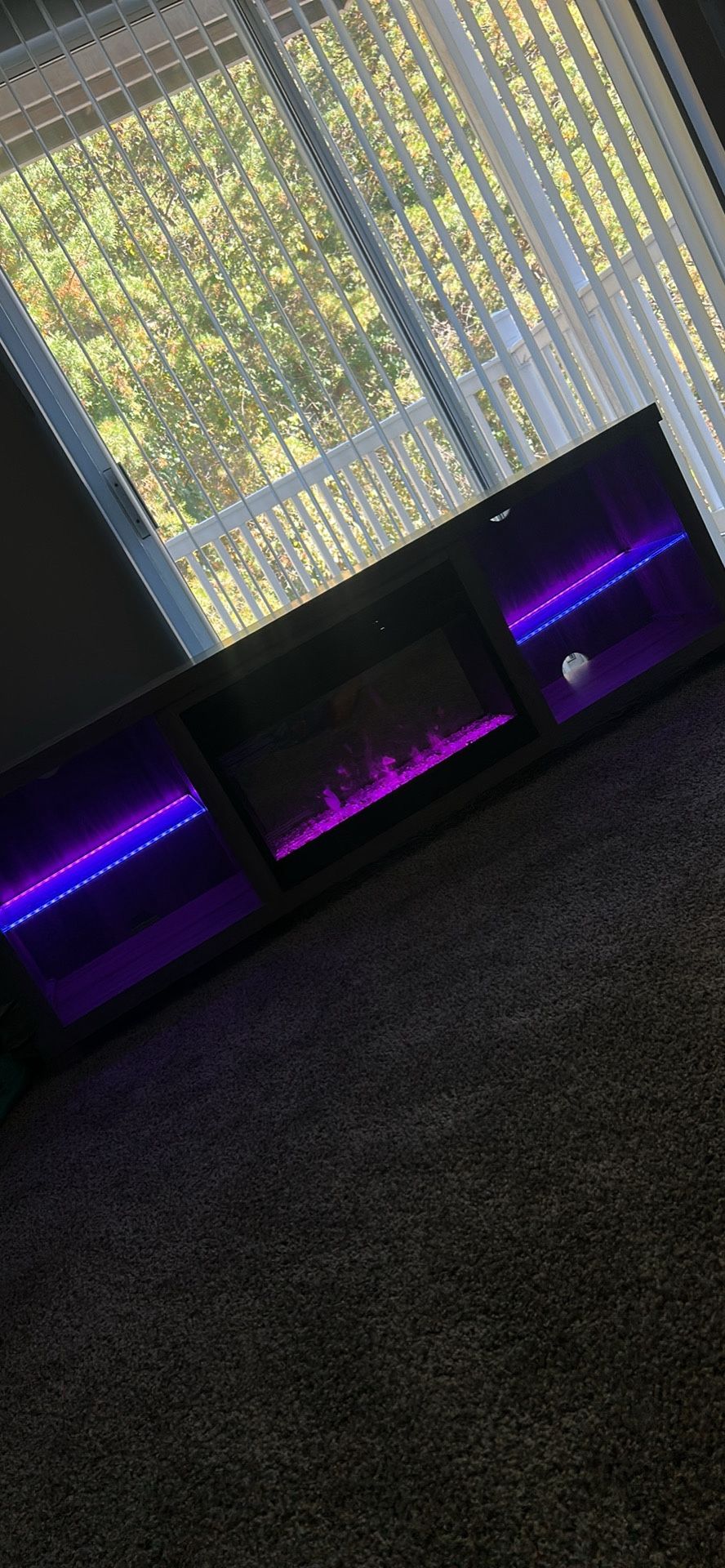 75-80 Inch Fire Place Tv Stand