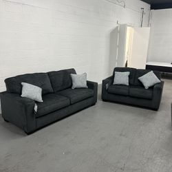 (Free Delivery) New Ashley Altari Sofa and Loveseat Set
