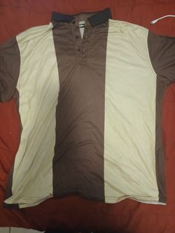 Fashion Nova Lucky Strike Short Sleeve Polo - Brown