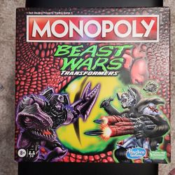 Monopoly Beast Wars Transformers (Brand New, Sealed)