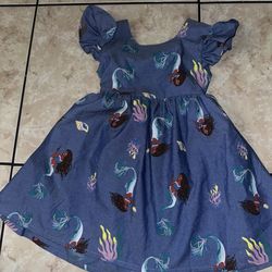 Little Mermaid Dress 5t