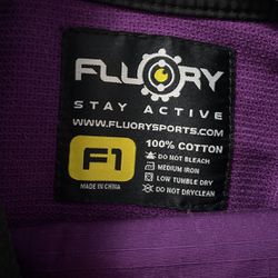 Fluory Sport F1 Purple And Black Gi