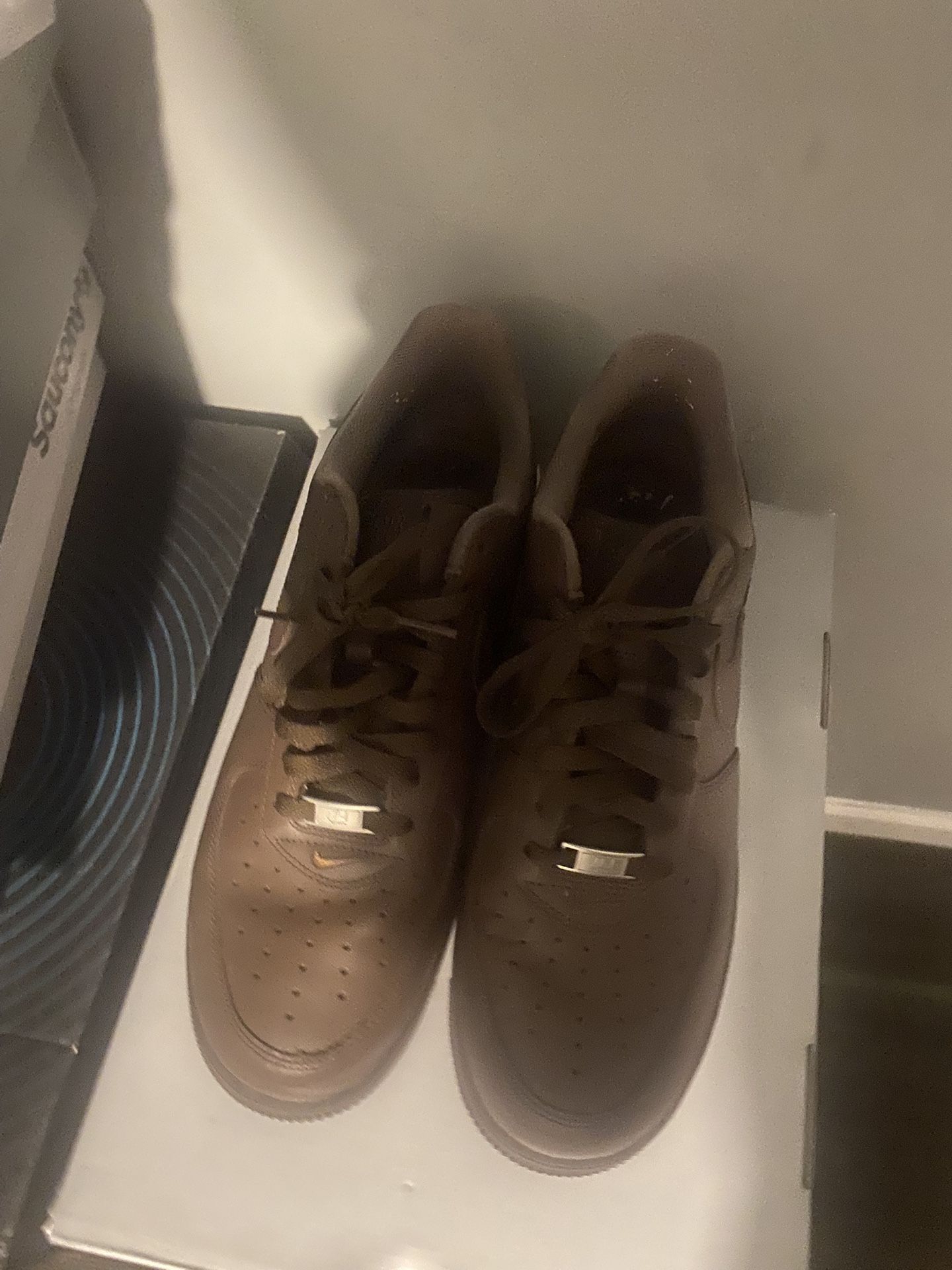 Supreme shoes brown $100