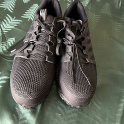 Black Steel Toe, Oil Resistant, Slip Resistant Reebok Shoes 