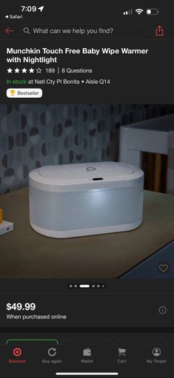 Munchkin Automatic Wipe Warmer
