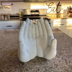 Tablet/Book Holder - Hands (White & Black)