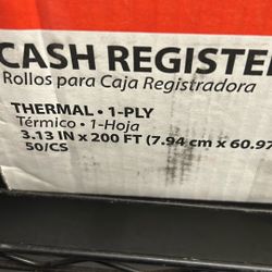 Cash Register Rolls 50
