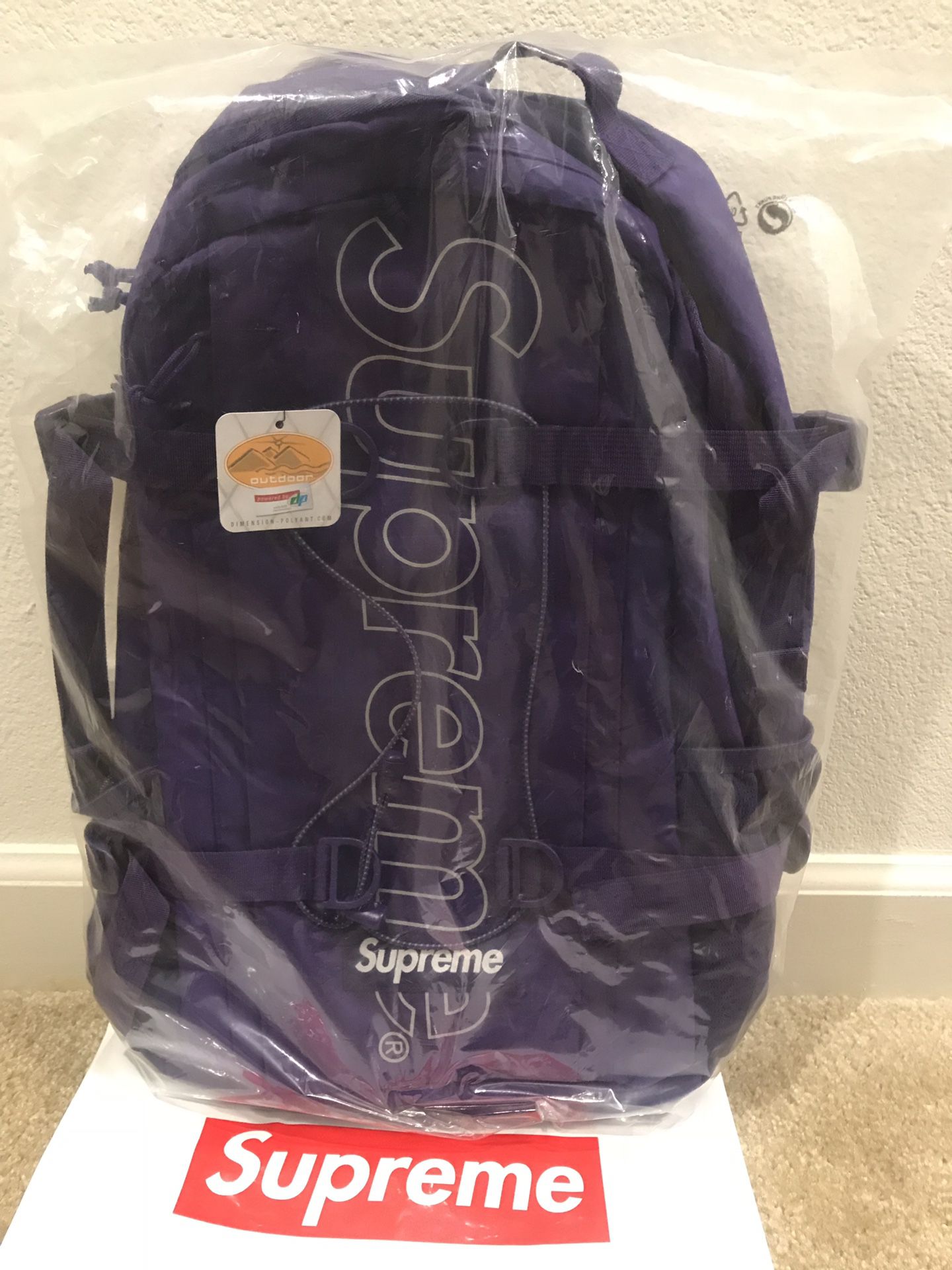 Supreme Backpack FW18 (Purple new in bag) for Sale in Chino, CA
