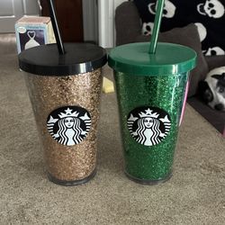 Sparkly Starbucks Cups 