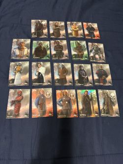 Star Wars Topps Chrome Cards