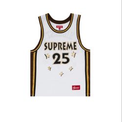 Supreme All Star Basketball Jersey 'White'