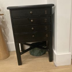 Side Table Black 