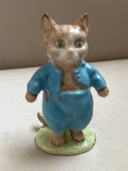 Beatrix Potter Johnny Town-Mouse Beswick England Warne & Co. Figurine Grannycore