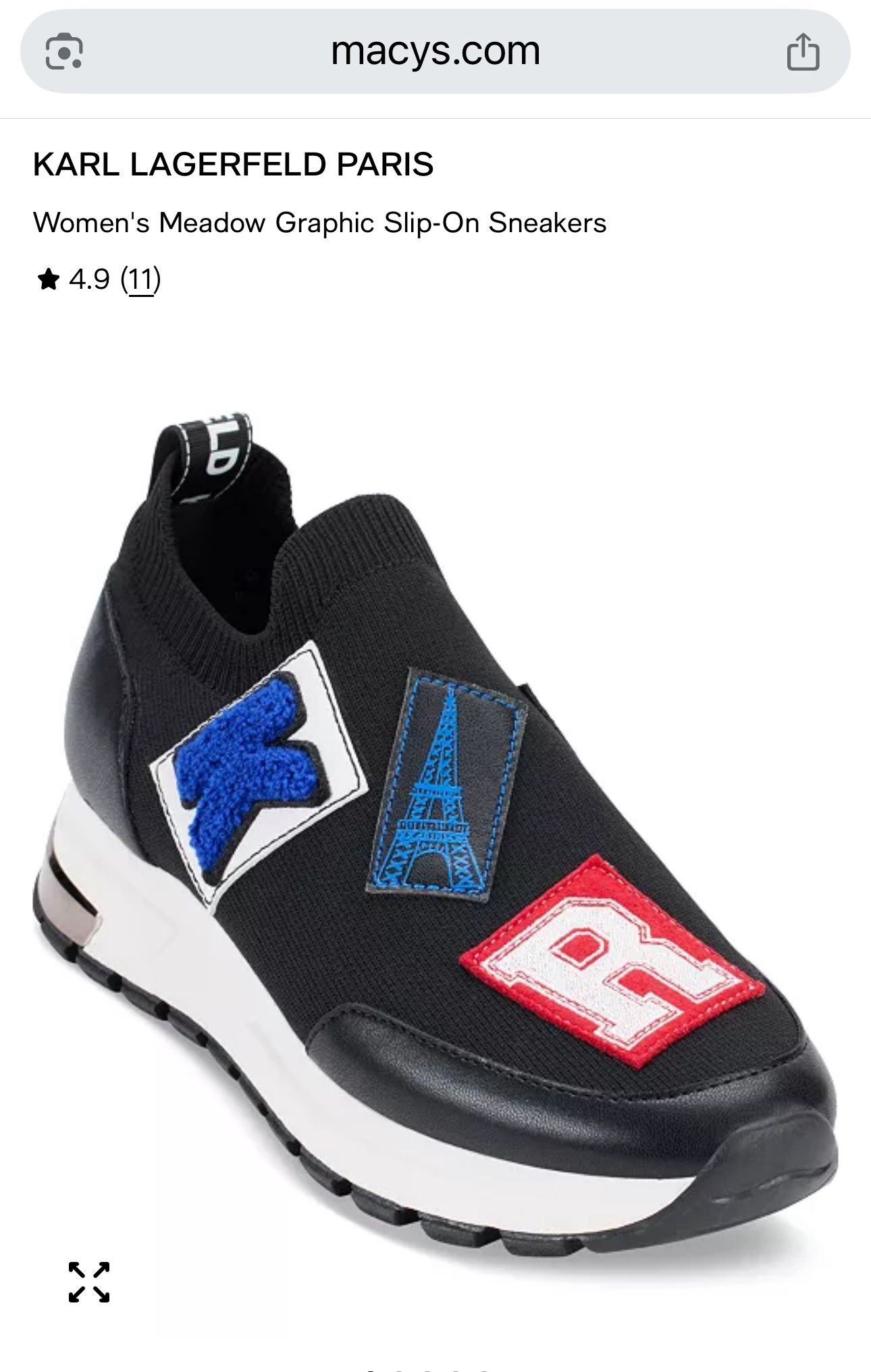 Karl Lagerfield Slip On Shoes