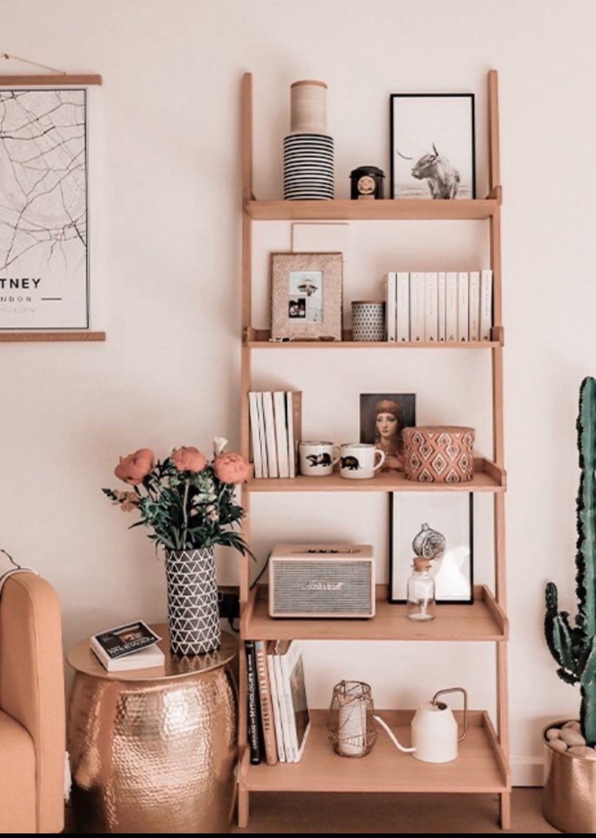 Shelf and Desk