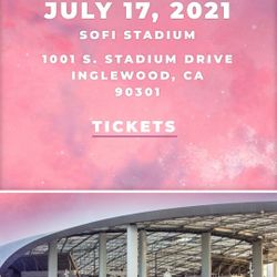 Selling 2 (FLOOR)Tickets For Kaskade At Sofi Stadium 