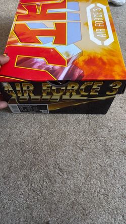 Nike Air Force 3 Low SP Shoe Box Size 10